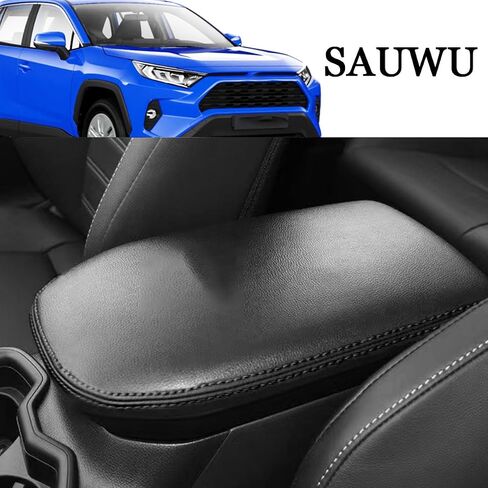 غطاء مسند ذراع وحدة التحكم المركزية لتويوتا RAV4 2025 2024 2023 2022 2021 2020 2019 Cover Cover Cover Cover Cover Cover Cover Leather ، Red+Black in Saudi Arabia