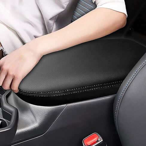 غطاء مسند ذراع وحدة التحكم المركزية لتويوتا RAV4 2025 2024 2023 2022 2021 2020 2019 Cover Cover Cover Cover Cover Cover Cover Leather ، Red+Black in Saudi Arabia