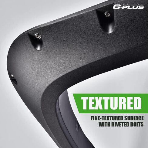 G-PLUS Fender Flares Textured Wheel Cover Trim Guards 4Pcs Compatible with 1994-2001 Dodge Ram 1500, Compatible with 1994-2002 Dodge Ram 2500 3500, Fits 8ft, 6.5ft ((96", 78") Fleetside Beds Only in Saudi Arabia
