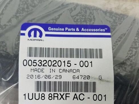 Mopar 1UU88RXFAC MOLDING WHEEL OPENING FLARE in Saudi Arabia