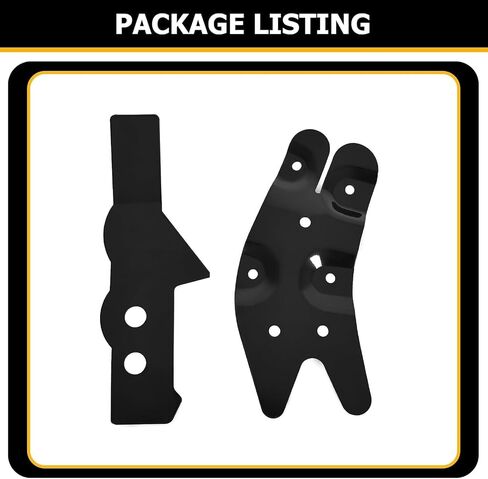 KUAFU Frame Rust Repair Kit Compatible with 1973-1991 Chevy C10 C20 C30/K10 K20 K30 GMC C15 C25 C35/K15 K25 K35 Suburban Blazer Jimmy 4WD Steering Box Frame Support Kit Steel Powder Coated Black 2PCS in Saudi Arabia