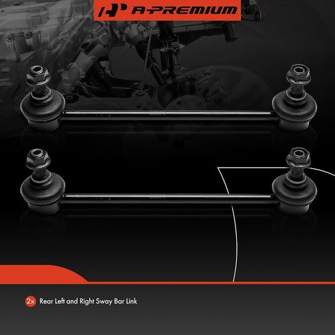 A-Premium 2 x Rear Sway Bar Links Stabilizer Bar Links, Compatible with Toyota MR2 Spyder 2000-2005 & Mazda Protege 1999-2000 in Saudi Arabia