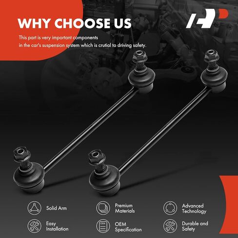 A-Premium 2 x Rear Sway Bar Links Stabilizer Bar Links, Compatible with Toyota MR2 Spyder 2000-2005 & Mazda Protege 1999-2000 in Saudi Arabia