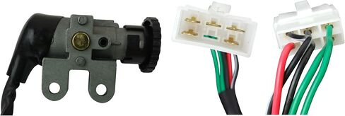 مجموعة مفتاح مفتاح الإشعال الكامل Redcap من أجل GY6 49cc 50cc 125cc 150cc الدراجات البخارية المتوافقة مع Taotao Atm50 Peace Sport Roketa Jonway NST JCL Tank Lifanci Kymco Znen in Saudi Arabia
