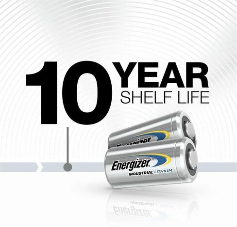 Energizer® Industrial Lithium Batteries, 123, Pack of 12 Batteries, ELN123-12 in Saudi Arabia