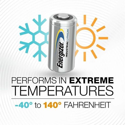 Energizer® Industrial Lithium Batteries, 123, Pack of 12 Batteries, ELN123-12 in Saudi Arabia