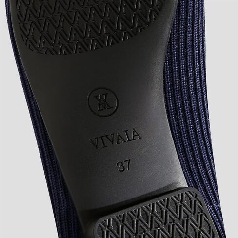 Vivaia Margot 2.0 شقق المرأة غير الرسمية تنزلق على مسطحات الباليه القابلة للغسل على نمط مربع مربع مع كيس الغسيل in Kuwait