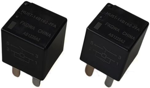 2pcs HU5T-14B192-FFA 12VDC 20A 4Pins Automotive Relay Same as HFV11-12-H-R in Saudi Arabia