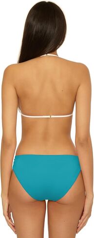 Trina Turk Women's Tab Tab Side Pants ، تغطية صفيق ، تغطية الشاطئ ، Monaco (Turkana Teal A) ، 10 in Saudi Arabia