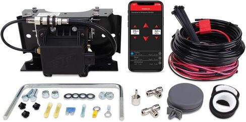 Loadlifter 5000 Ultimate Air Spring Kit & Wirelessone 2nd Gen Compressor EZ Mount Fits 2003 2010 Dodge RAM 2500 3500 4WD - Trendsauto Secal in Saudi Arabia