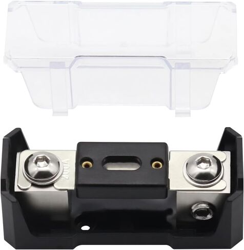 100A Fuse Block ANL Holder Audio Subwoofer Amplifier 0GA / 4GA Fuses Holder in Kuwait