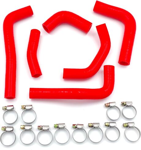 For 2002-2004 Honda CRF450R Silicone Radiator Hose Kit With Clamps Cooling Coolant Pipe Tube Hoses 2002 2003 2004 in Saudi Arabia