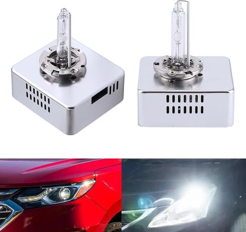 D5S Xenon HID Headlight Bulb, 2 Pack 9285410171 Xenon Headlight Bulb D5S HID Bulb for Chevro-let Silverado GM-C Terrain A3 A4 A6 Q3 Q5 Q7 S3 S4 S5 S6 SQ5 Elantra Forte Rene-gade 68266509AA 9285409171 in Saudi Arabia