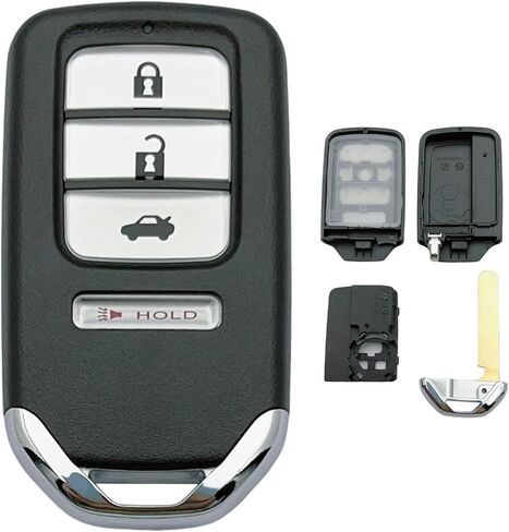 مفتاح الاستبدال FOB SHELL CASE يناسب هوندا أكورد 2013-2015/CIVIC 2014-2015 ACJ932HK1210A إدخال غير مفتاح التحكم عن بُعد 4 زر لوحة مفتاح FLIP (Honda-A) in Kuwait