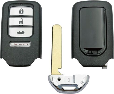 مفتاح الاستبدال FOB SHELL CASE يناسب هوندا أكورد 2013-2015/CIVIC 2014-2015 ACJ932HK1210A إدخال غير مفتاح التحكم عن بُعد 4 زر لوحة مفتاح FLIP (Honda-A) in Kuwait