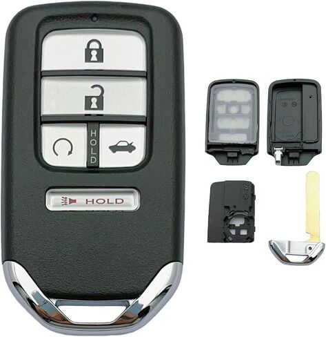 مفتاح الاستبدال FOB SHELL CASE يناسب هوندا أكورد 2013-2015/CIVIC 2014-2015 ACJ932HK1210A إدخال غير مفتاح التحكم عن بُعد 4 زر لوحة مفتاح FLIP (Honda-A) in Kuwait