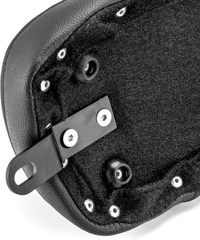 Mofun Driver Setenger Seat Potorcycle Two Up Seat متوافق مع Harley Softail Street Bob Slim Deluxe Heritage Classic Standard Models 2018-2025 (Red Stitching) in Saudi Arabia