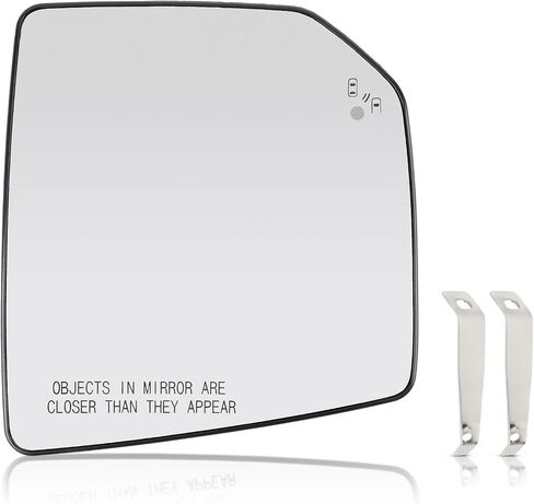 اليمين الجانبي مرآة الزجاج بقعة أعمى مسخن fl3z17k707d متوافق مع فورد F150 2015-2020 الاستبدال المرآة الجانبية in Saudi Arabia