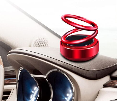 VOSAREA Solar Rotating Car Dashboard Decoration Vehicle Decor (with Random Aroma) in Saudi Arabia