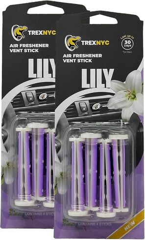 تعلق الهواء من طراز Air Artings ، مزيل رائحة السيارة الأساسية ، لعطر طويل الأمد حتى 30 يومًا (جوز الهند ، 4 حزم) in Kuwait