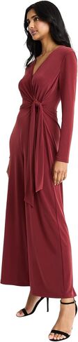 Maggy London Womens Elegant Wide -Lg Suit - Ald Sleeve V -Deac Wrap Custy with Cinched Cheer in Saudi Arabia