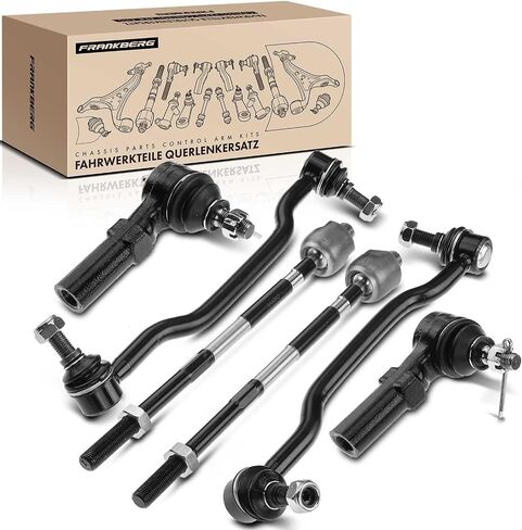 A-Premium Set of 6, Front Sway Bar Link, Inner & Outer Tie Rod End, Compatible with Nissan Altima 2002-2004, Maxima 2004-2008 in Saudi Arabia