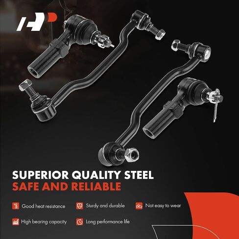 A-Premium Set of 6, Front Sway Bar Link, Inner & Outer Tie Rod End, Compatible with Nissan Altima 2002-2004, Maxima 2004-2008 in Saudi Arabia