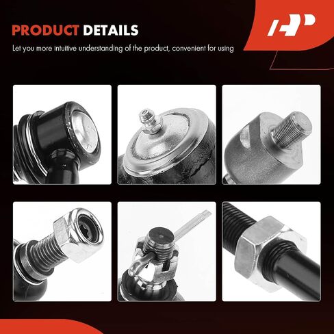 A-Premium Set of 6, Front Sway Bar Link, Inner & Outer Tie Rod End, Compatible with Nissan Altima 2002-2004, Maxima 2004-2008 in Saudi Arabia