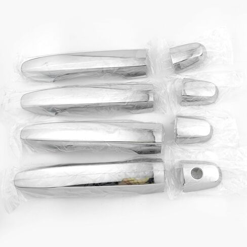 Compatible for Honda CRV CR-V 2012 2013 2014 2015 2016 Exterior Door Handle Cover Trim and Door Bowl Caps Chrome Decor (No Smart Enter Holes) in Kuwait