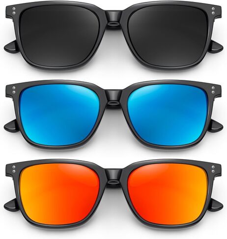 YDAOWKN Polarized Sunglasses for Women Men Retro Design Style Trendy Classic Sun Glasses UV400 Protection in Saudi Arabia