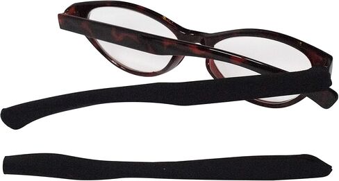 Soft Eyewear Temple Arm Cover Sleeves Add Colors & Designs Eyeglasses Sunglasses for Men, Women & Kids 2 Sizes in Kuwait