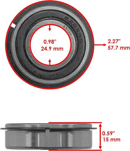Caltric W23122 AM102888 M96706 M70808 Wheel Spindle Kit Compatible with John Deere in Saudi Arabia