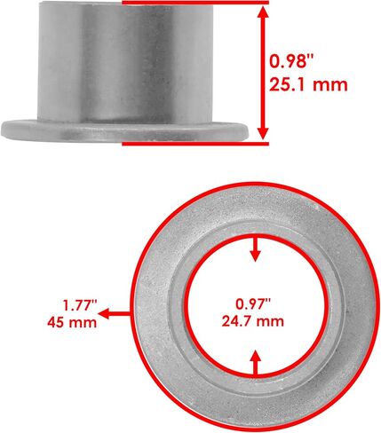 Caltric W23122 AM102888 M96706 M70808 Wheel Spindle Kit Compatible with John Deere in Saudi Arabia