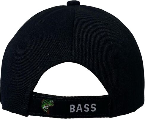 Unisex Embroidered Casual Kiss My Bass Fish Design Baseball Cap – Adjustable Outdoor Dad Hat in Kuwait
