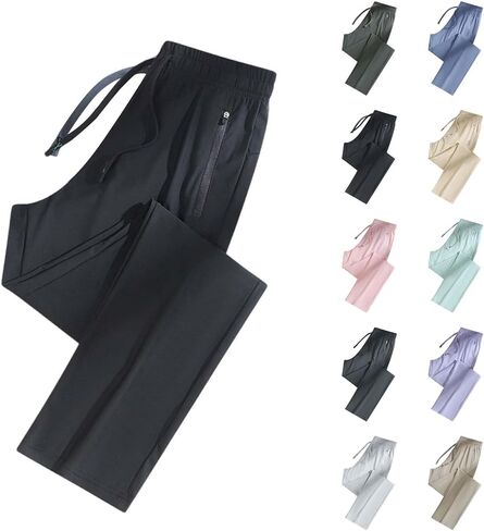 Beeswan Pants Women Quick Dry Strench Fashion Athletic Exercise Active Breathable Yoga Trousers Cute Elastic in Saudi Arabia