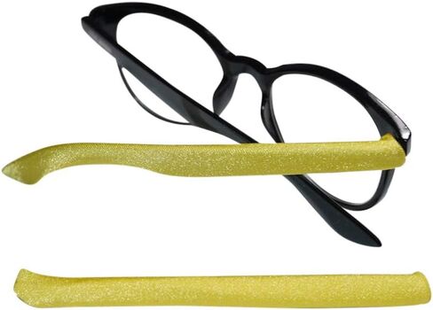 Soft Eyewear Temple Arm Cover Sleeves Add Colors & Designs Eyeglasses Sunglasses for Men, Women & Kids 2 Sizes in Kuwait