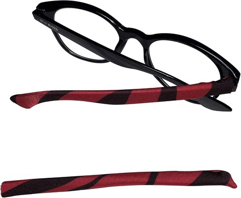 Soft Eyewear Temple Arm Cover Sleeves Add Colors & Designs Eyeglasses Sunglasses for Men, Women & Kids 2 Sizes in Kuwait