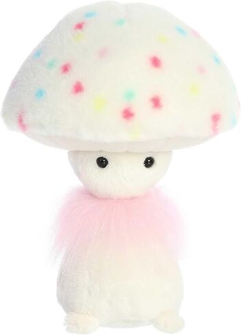 Aurora® Vibrant Fungi Friends™ Chocolate Cupcake Stuffed Animal - Unique Design - Loveable Companions - Brown 9 Inches in Saudi Arabia