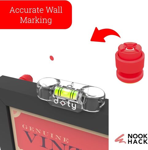 doty Picture Hanging Tool - The Essential Wall-Hanging Marking Device | Picture Hanging Kit with Level | Hanging Without The Hassle | Picture Frame Hanging Kit - Picture Hanger Gadget in Saudi Arabia