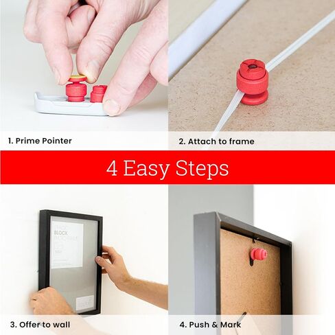 doty Picture Hanging Tool - The Essential Wall-Hanging Marking Device | Picture Hanging Kit with Level | Hanging Without The Hassle | Picture Frame Hanging Kit - Picture Hanger Gadget in Saudi Arabia