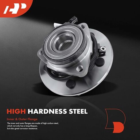 A-Premium 2 X Bront Wheel Bearing and Hub Assembly مع ABS & 5-Lug متوافق مع Ford Expedition 1997-2000 ، Lincoln Navigator 1998-2000 ، 4WD فقط in Saudi Arabia