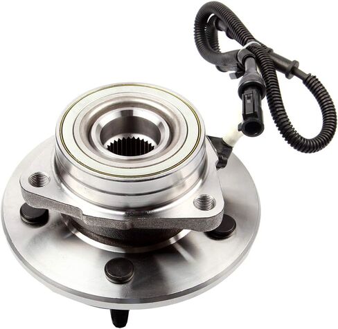 Scitoo 1PC Wheel Bearing and Hub Assemblies OE 515010 1997 1998 1999 2000 for Ford F-150 4WD 4-WHEEL W/ABS AXLE AXLE ASSEMBLIES 5 BOLTS in Saudi Arabia