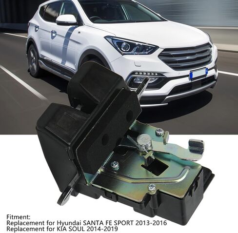 2014 for Soul Hatch Lock Actuator Bower Door Lock Actuator Actuator Actuator خلفي قفل Tail Pate Actuator 812302W000 for Soul 2014‑2019 in Saudi Arabia