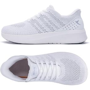 IIV Mens Wide Toe Box Walking Shoes | صفر قطرة نعل | قوس دعم النعل | زلة الحد الأدنى على أحذية رياضية التنس in Kuwait