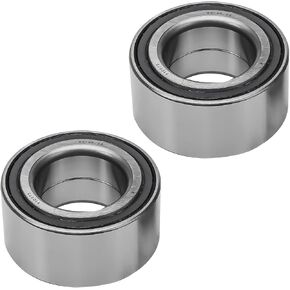Detroit Axle - Rear 2pc Wheel Press Bearings for Land Rover Range Rover Evoque Jaguar F-Type XF XFR-S XJ XJR XJR575 XK XKR XKR-S, 2 Wheel Press Bearings Replacement in Kuwait