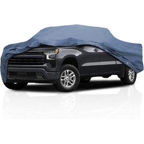 DaShield Ultimum Series Full-Size Truck Car Cover for 2019-2025 Chevrolet Silverado 1500 Double Extended Cab Pickup 6.6 Feet Bed All Weather Protection Dust, Sun, Snow, Rain Protection Indoor Outdoor in Kuwait