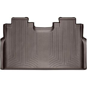 WeatherTech Custom Fit FloorLiners for Ford Super Duty (Crew Cab) F-150, F-150 Lightning, F-150 Raptor, F-250/F-350/F-450/F-550-2nd Row (446972), Black in Saudi Arabia