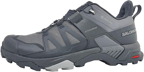 حذاء Salomon X Ultra 4 للمشي لمسافات طويلة للرجال، حبل بنجي/أسود/كاكي عتيق، 9 in Saudi Arabia