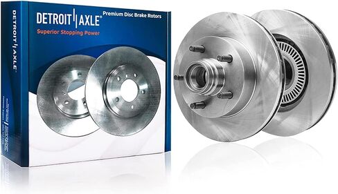 Detroit Axle - Front Brake Kit for 2003-2009 Mazda B2300 B4000 2004-2007 B3000 Disc Brake Rotors Ceramic Brakes Pads Replacement: 10.28" inch Rotor in Saudi Arabia
