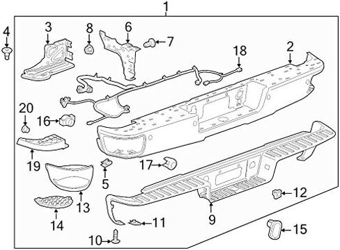 Genuine GM Pad Part# - 23108151 by General Motors in Saudi Arabia